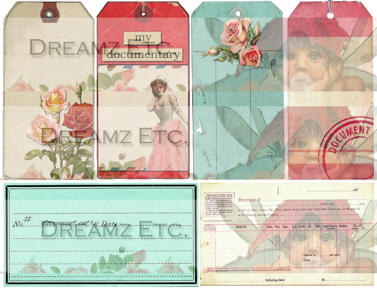 Documentary - Ephemera - Digital Paper Collection