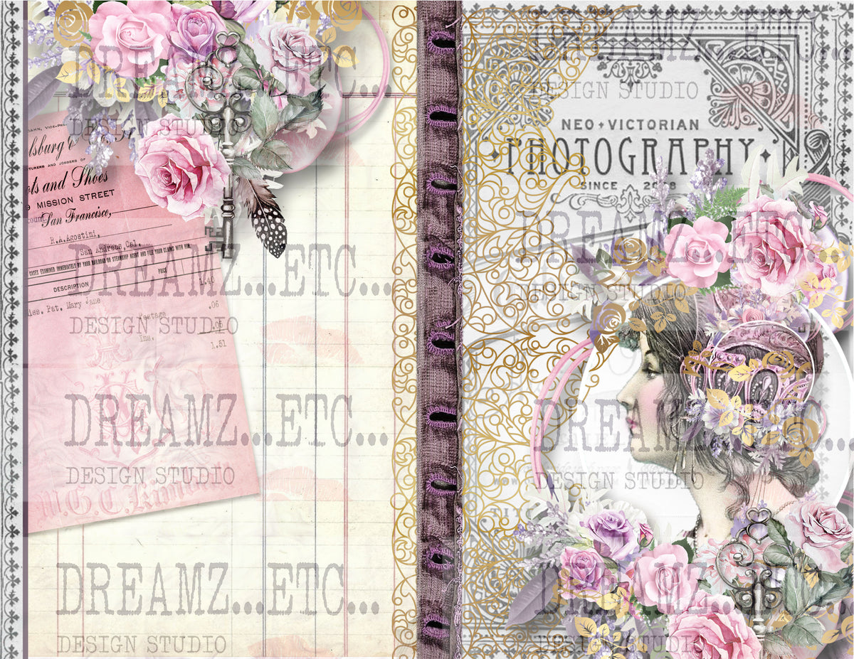 Romantic Notions - Digital Journal Kit - Bundle Pack