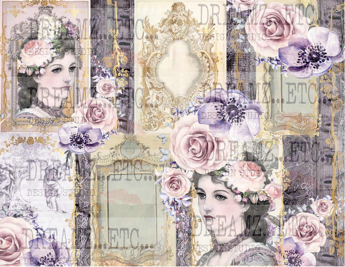 Romantic Notions - Digital Journal Kit - Bundle Pack