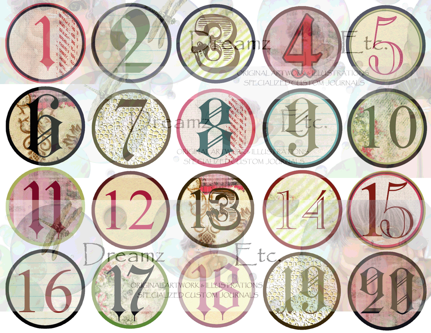 Eclectic Christmas - Digital Journal Kit - Bundle Pack