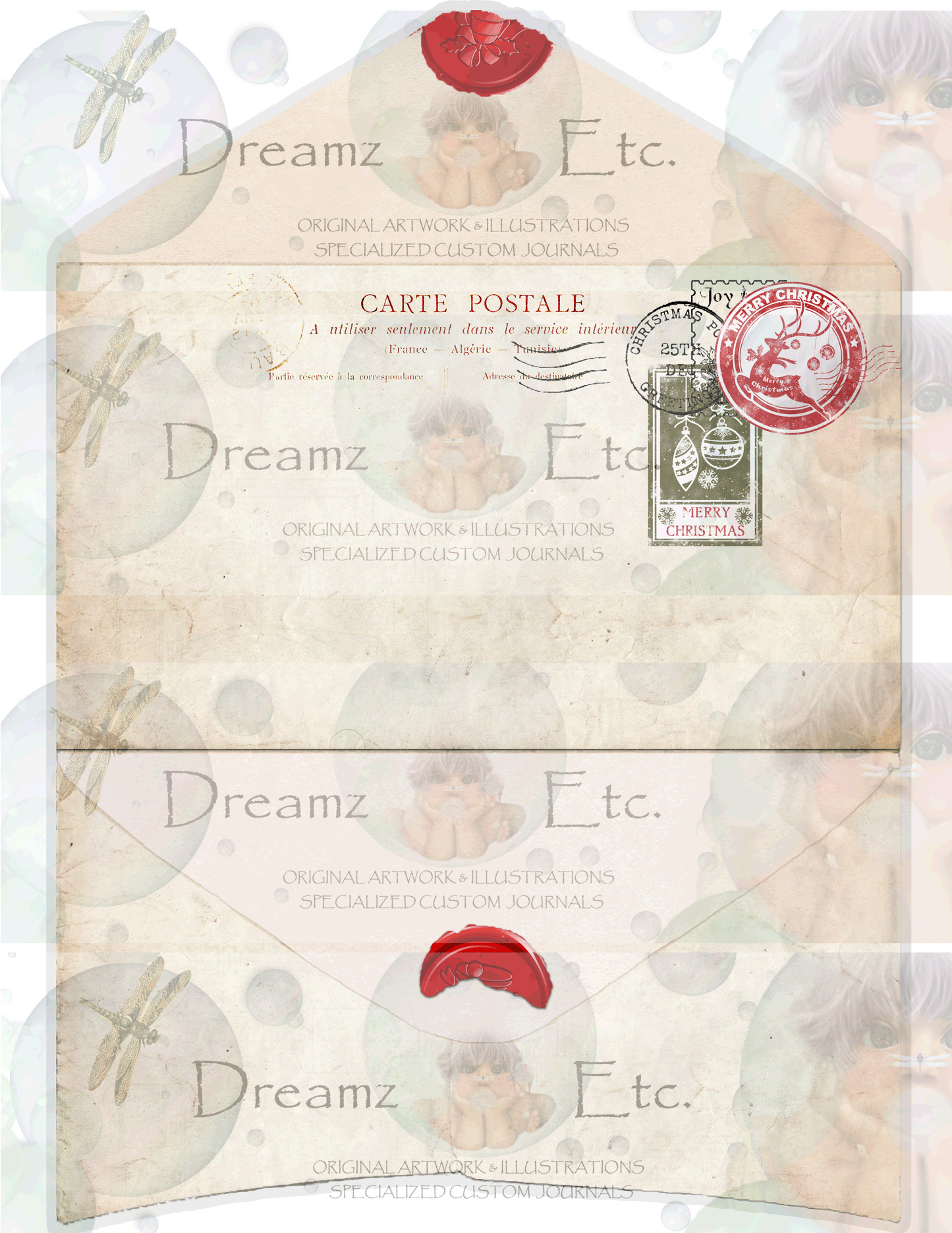 Eclectic Christmas - Digital Journal Kit - Bundle Pack
