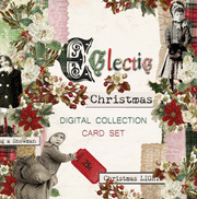 Eclectic Christmas - Digital Journal Kit - Card Sets