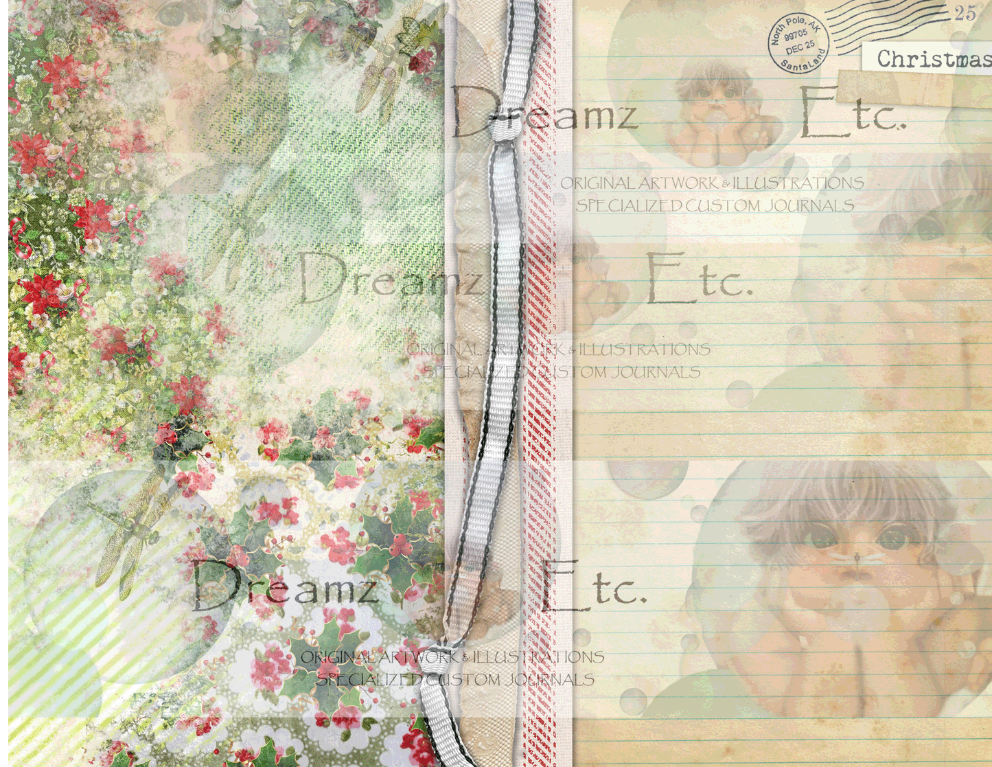 Eclectic Christmas - Digital Journal Kit - Bundle Pack