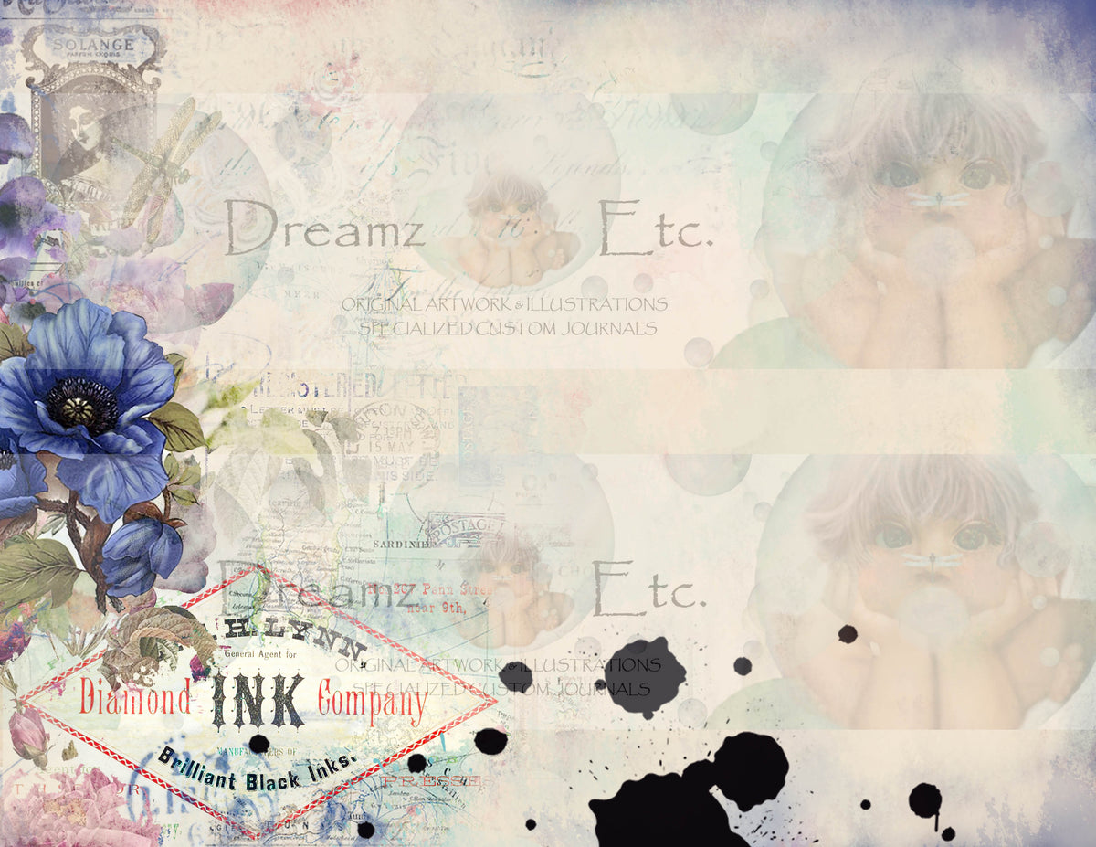 Bohemian Flair - DIGITAL Paper Designs