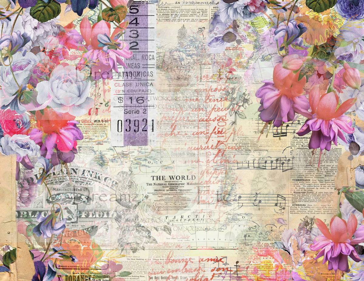 Bohemian Flair - DIGITAL Paper Designs