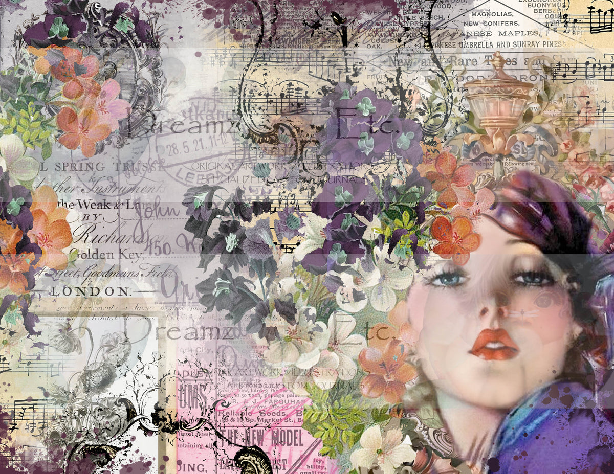 Bohemian Flair - DIGITAL Paper Designs