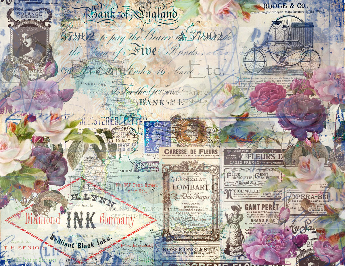 Bohemian Flair - DIGITAL Paper Designs