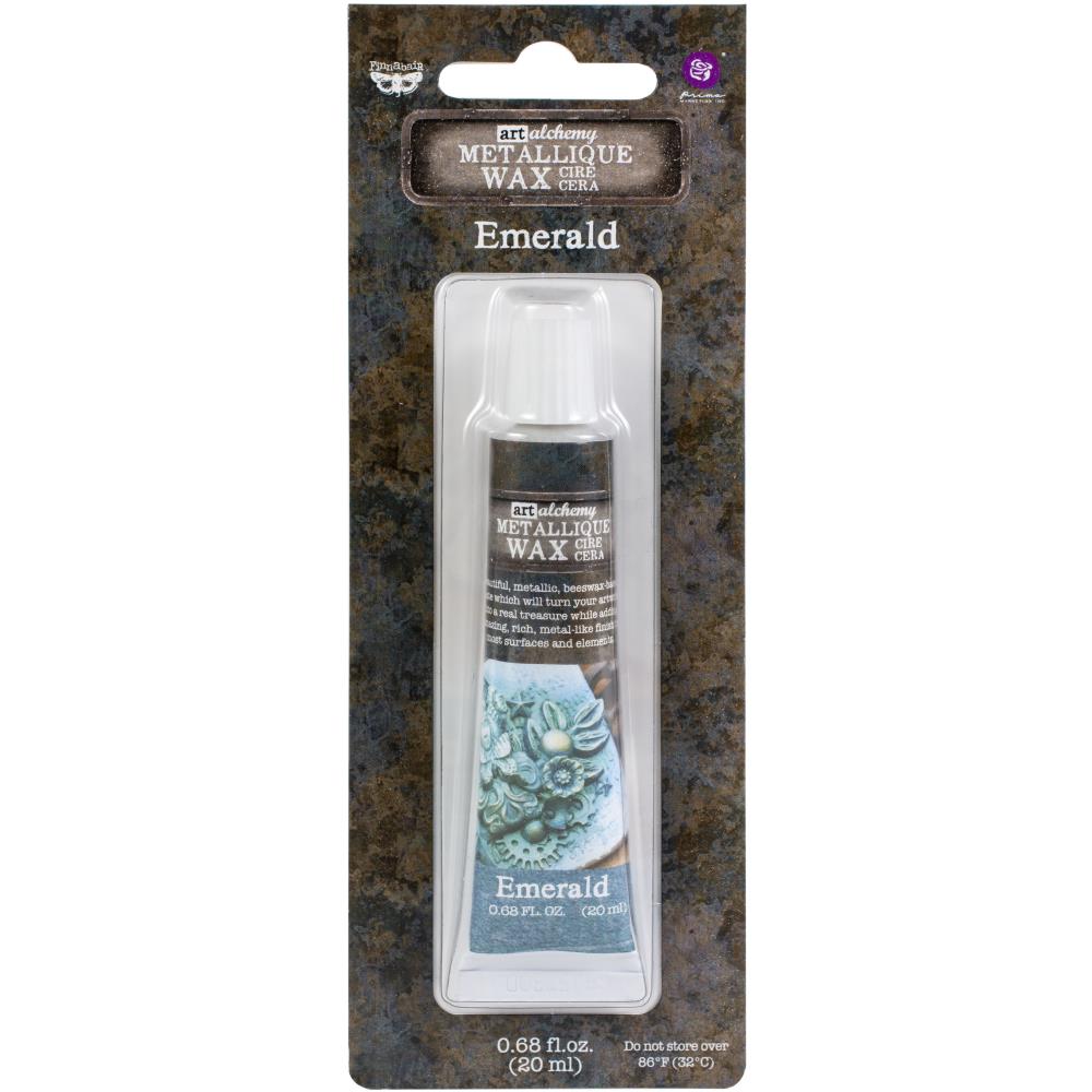 Finnabair Art Alchemy Antique Brilliance Wax - Emerald