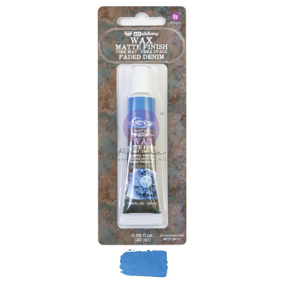 Finnabair Art Alchemy Matte Wax - Faded Denim