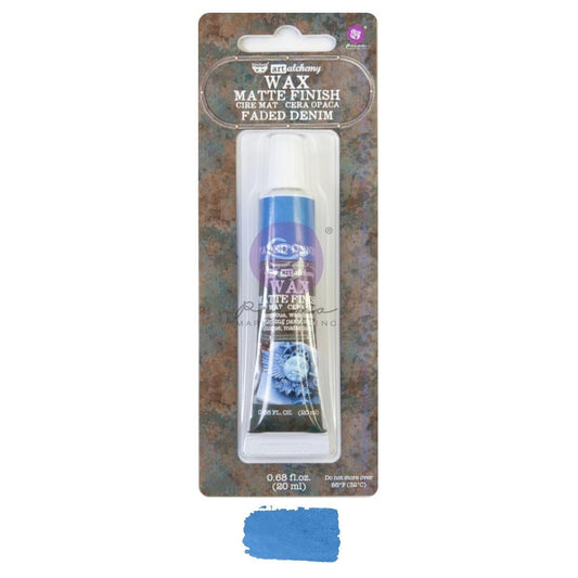 Finnabair Art Alchemy Matte Wax - Faded Denim