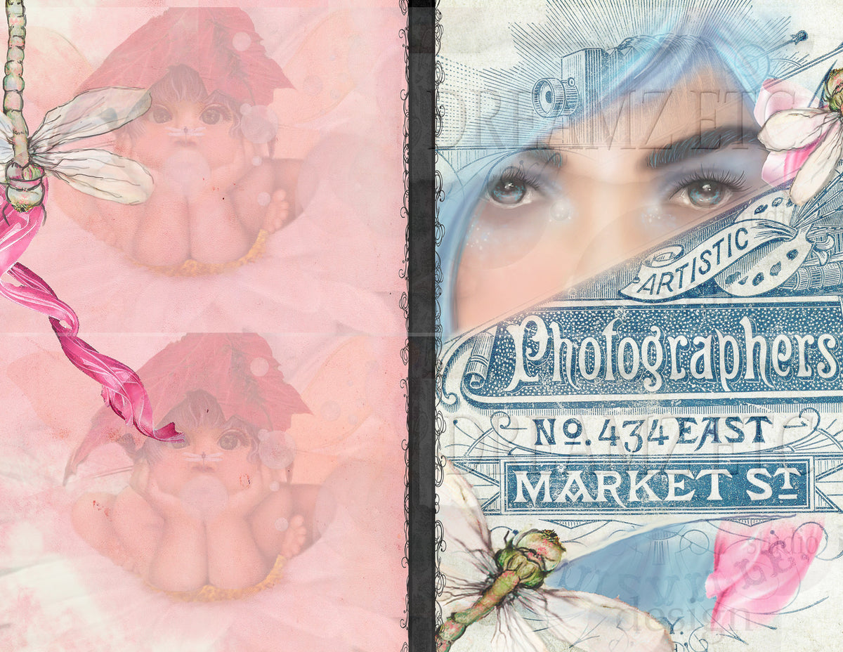 Fairy Journeys Digital Paper Collection - 10 Papers/Designs