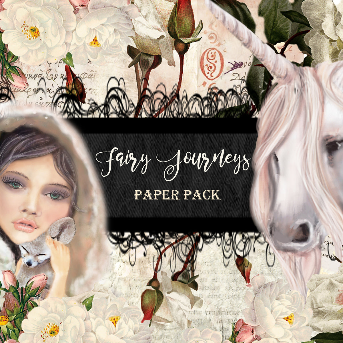 Fairy Journeys Digital Paper Collection - 10 Papers/Designs
