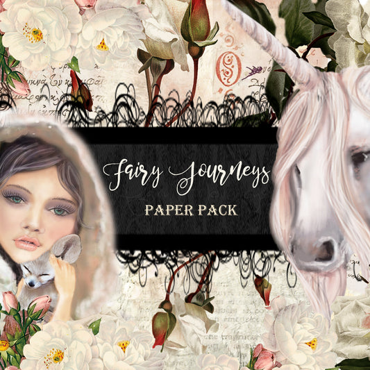 Fairy Journeys Digital Paper Collection - 10 Papers/Designs