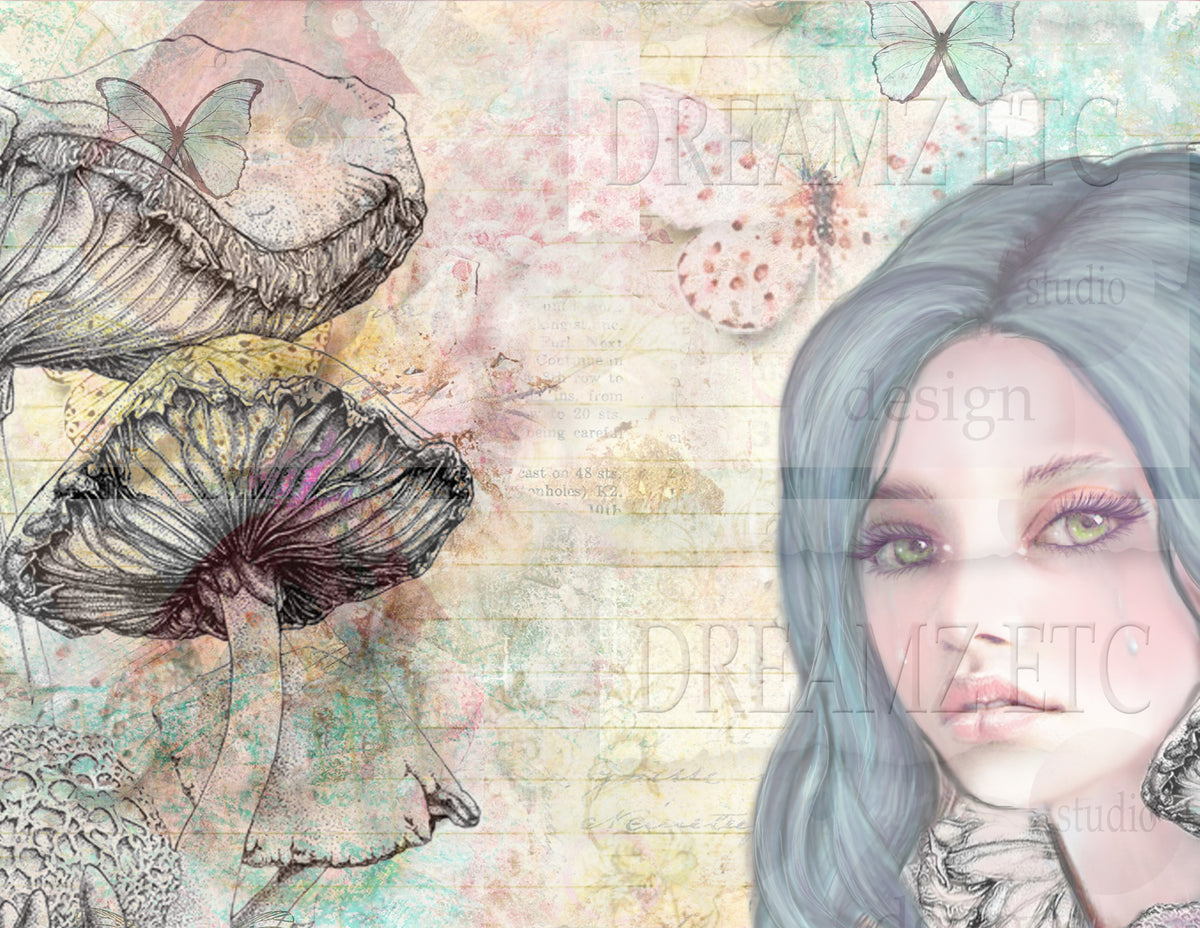 Fairy Journeys Digital Paper Collection - 10 Papers/Designs