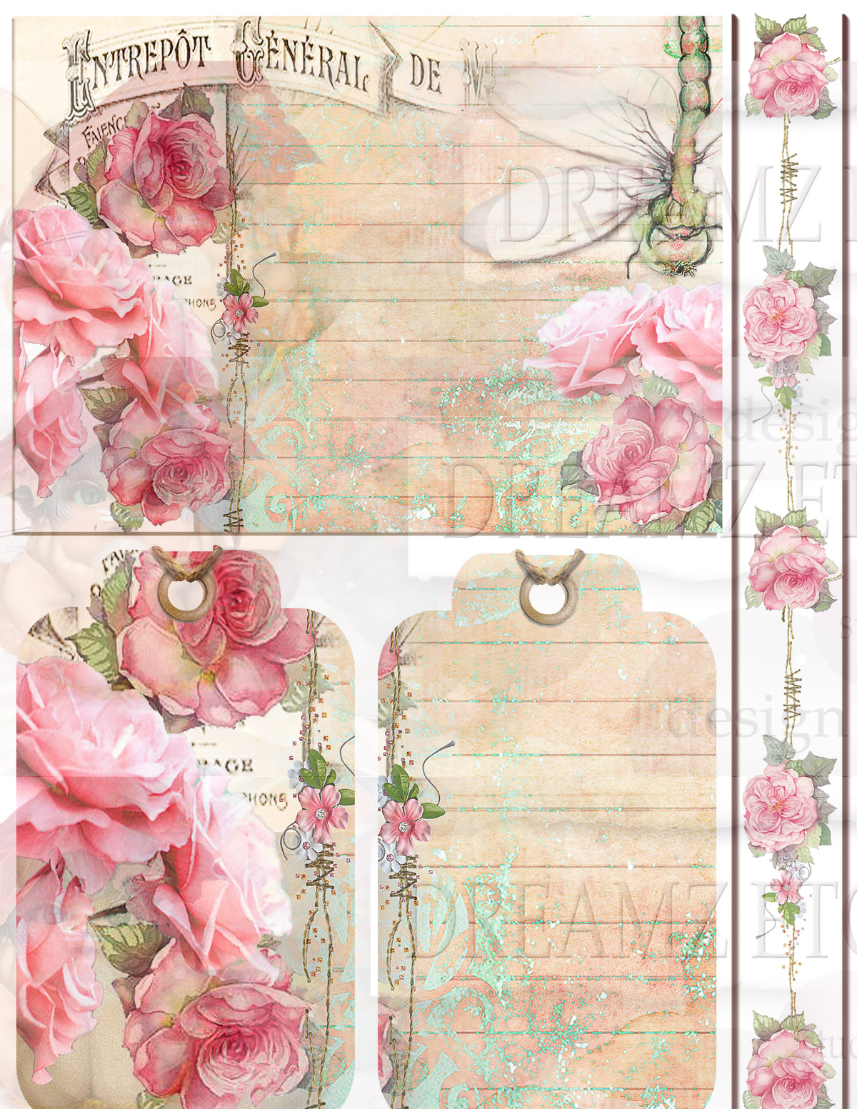 Fairy Journeys Ephemera Pack