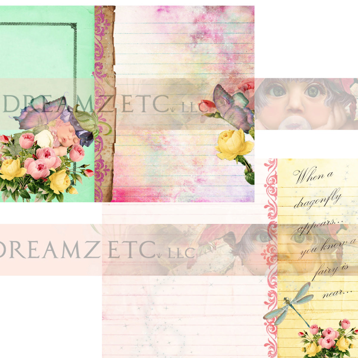 Fairyland - Lined Journal Paper