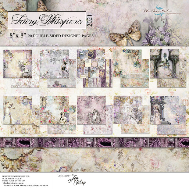Fairy Whispers 8x8 Paper Pack - NOW SHIPPING!