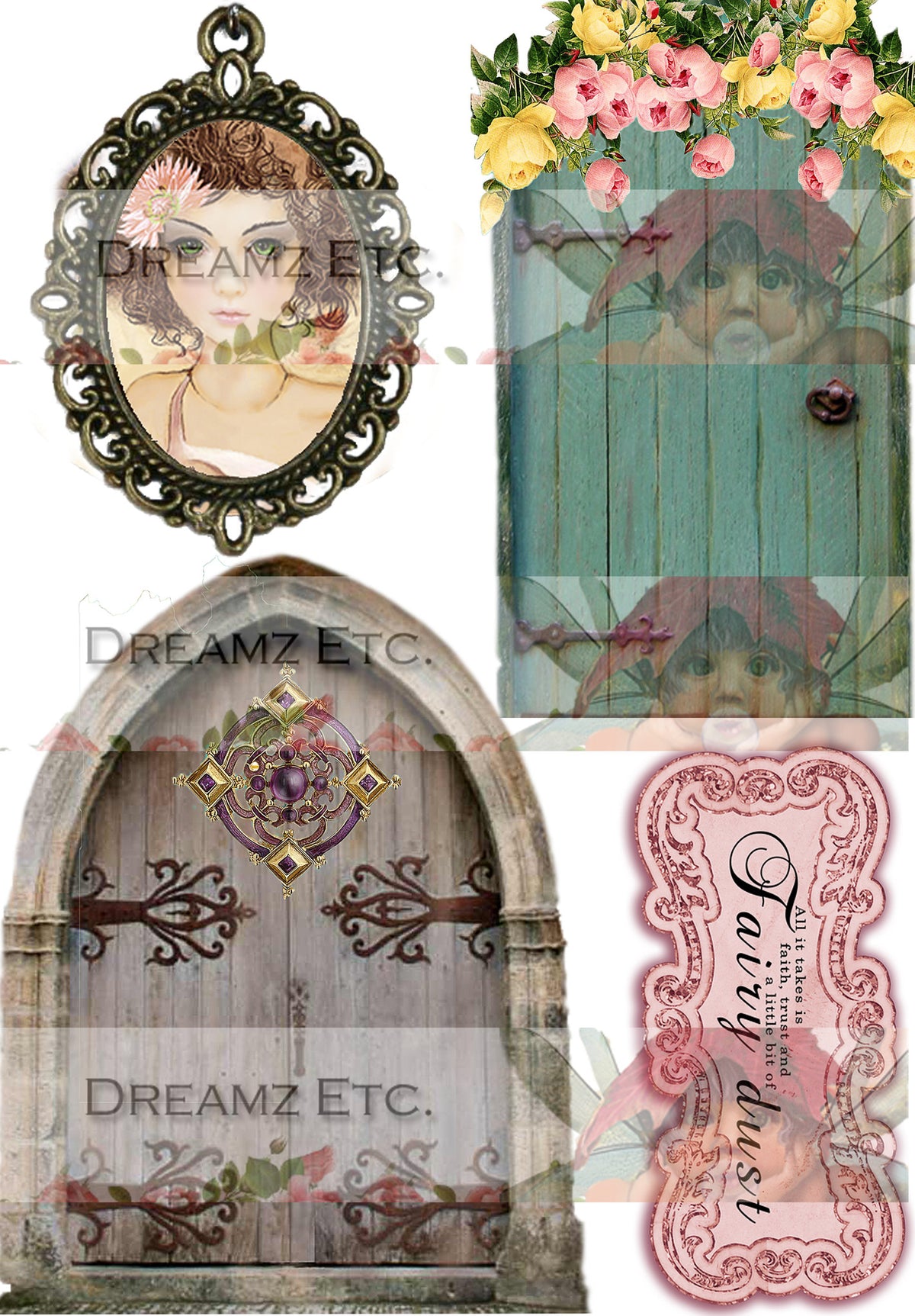 Fairyland - Doors, Medallions and Frames