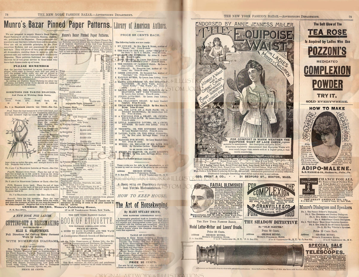 Fashion Bazaar - Digital Journal Kit - Bundle Pack