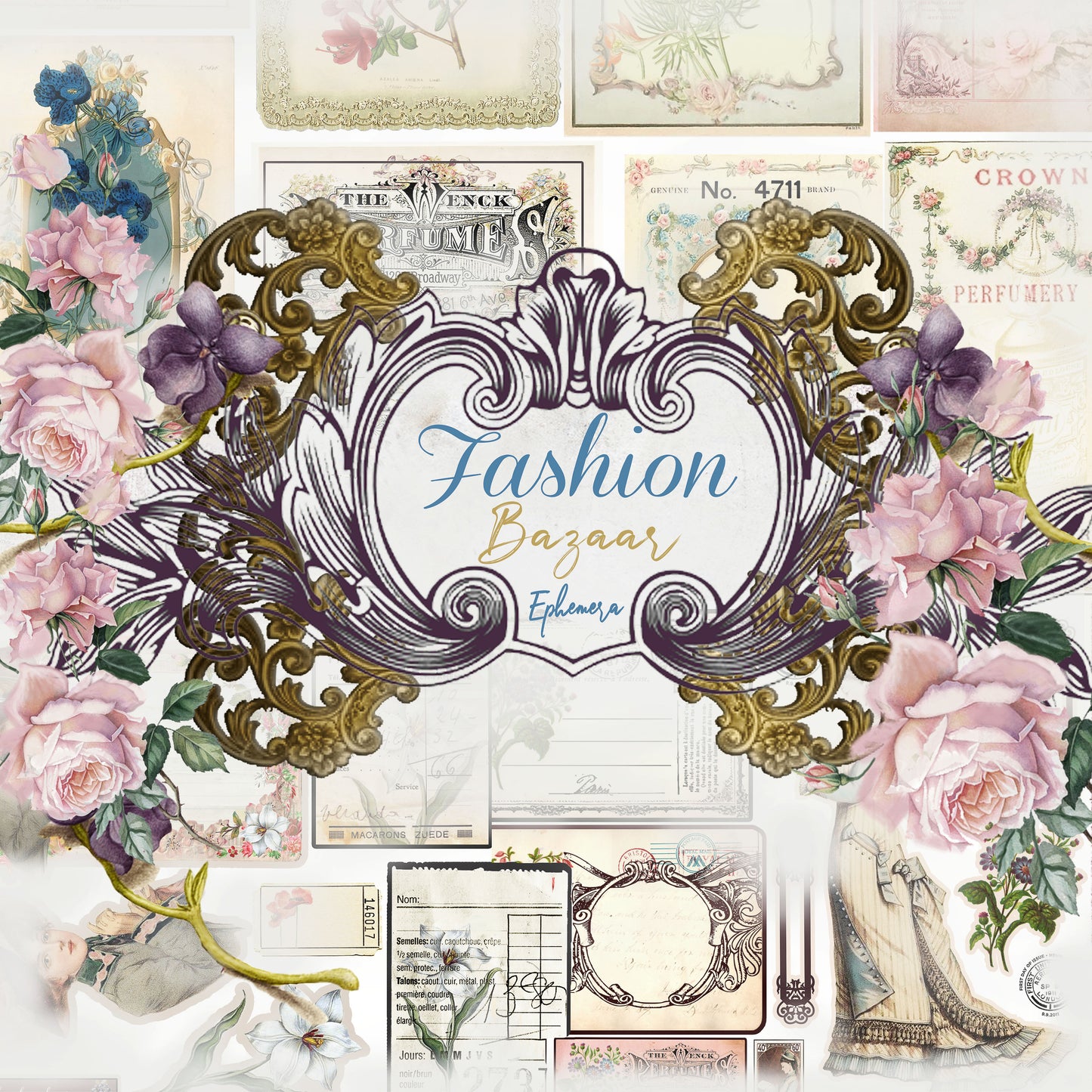 Fashion Bazaar - Tags & Ephemera - Digital