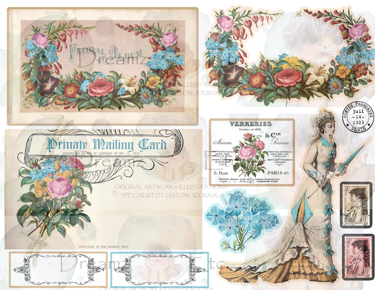 Fashion Bazaar - Digital Journal Kit - Bundle Pack