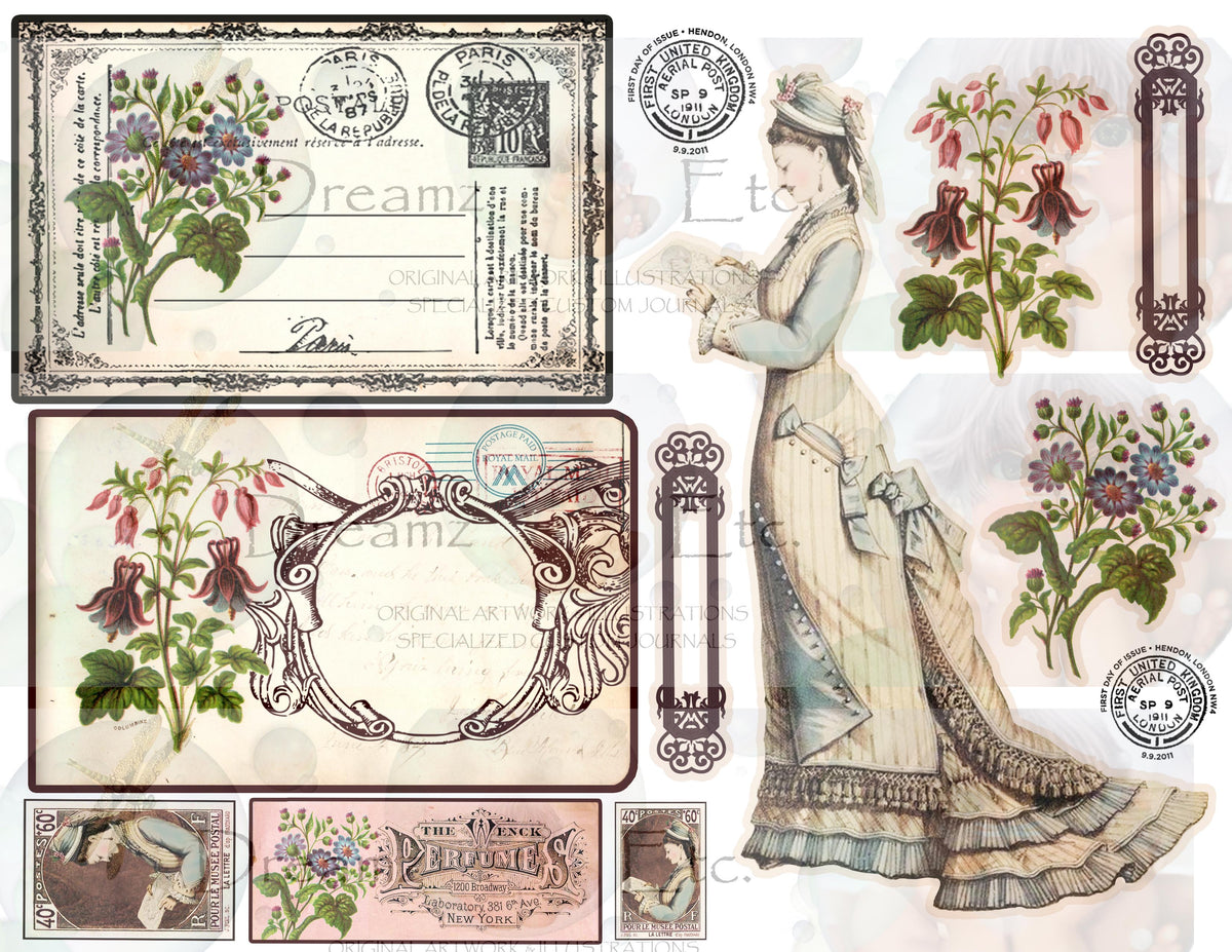 Fashion Bazaar - Digital Journal Kit - Bundle Pack