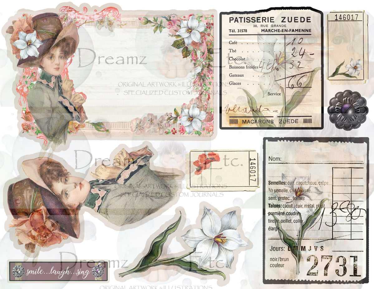 Fashion Bazaar - Tags & Ephemera - Digital