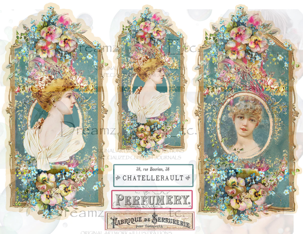 Fashion Bazaar - Digital Journal Kit - Bundle Pack