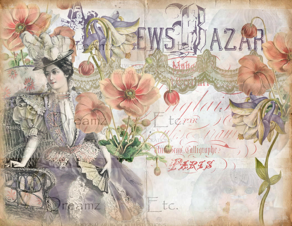 Fashion Bazaar - Digital Journal Kit - Bundle Pack