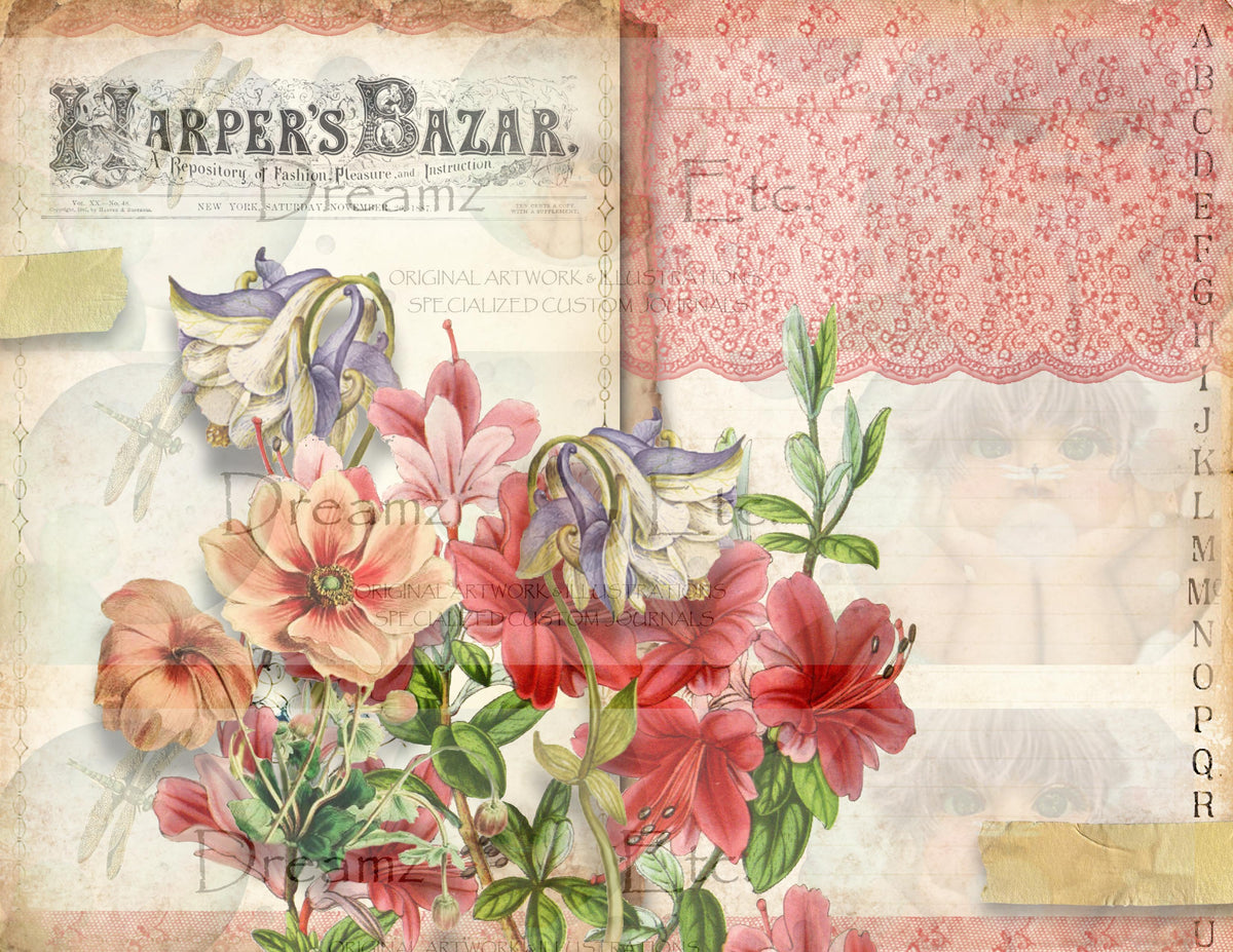 Fashion Bazaar - Digital Journal Kit - Bundle Pack