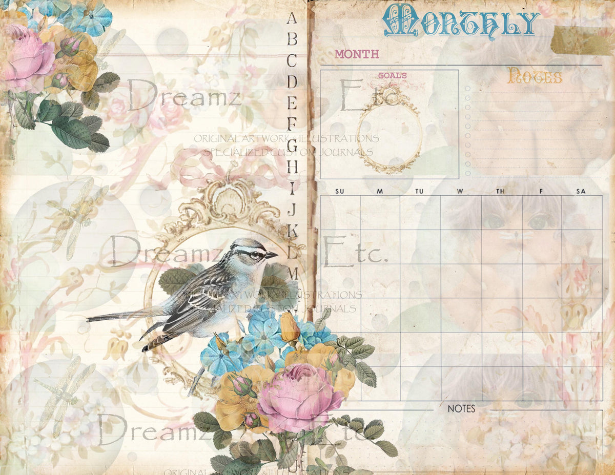 Fashion Bazaar - Digital Journal Kit - Bundle Pack