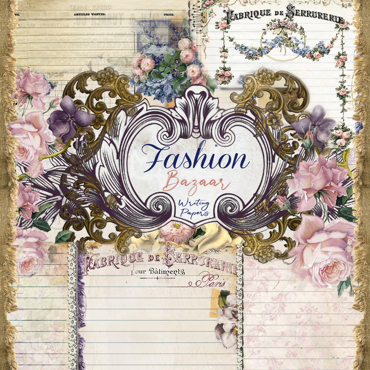 Fashion Bazaar - Digital Journal Kit - Bundle Pack