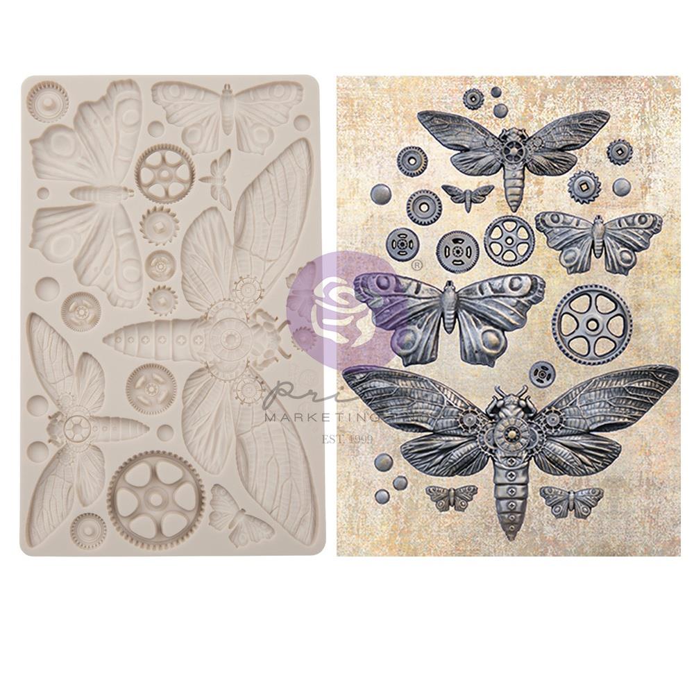 Prima - Finnabair Decor Moulds 5" x 8" - Mecha Moth