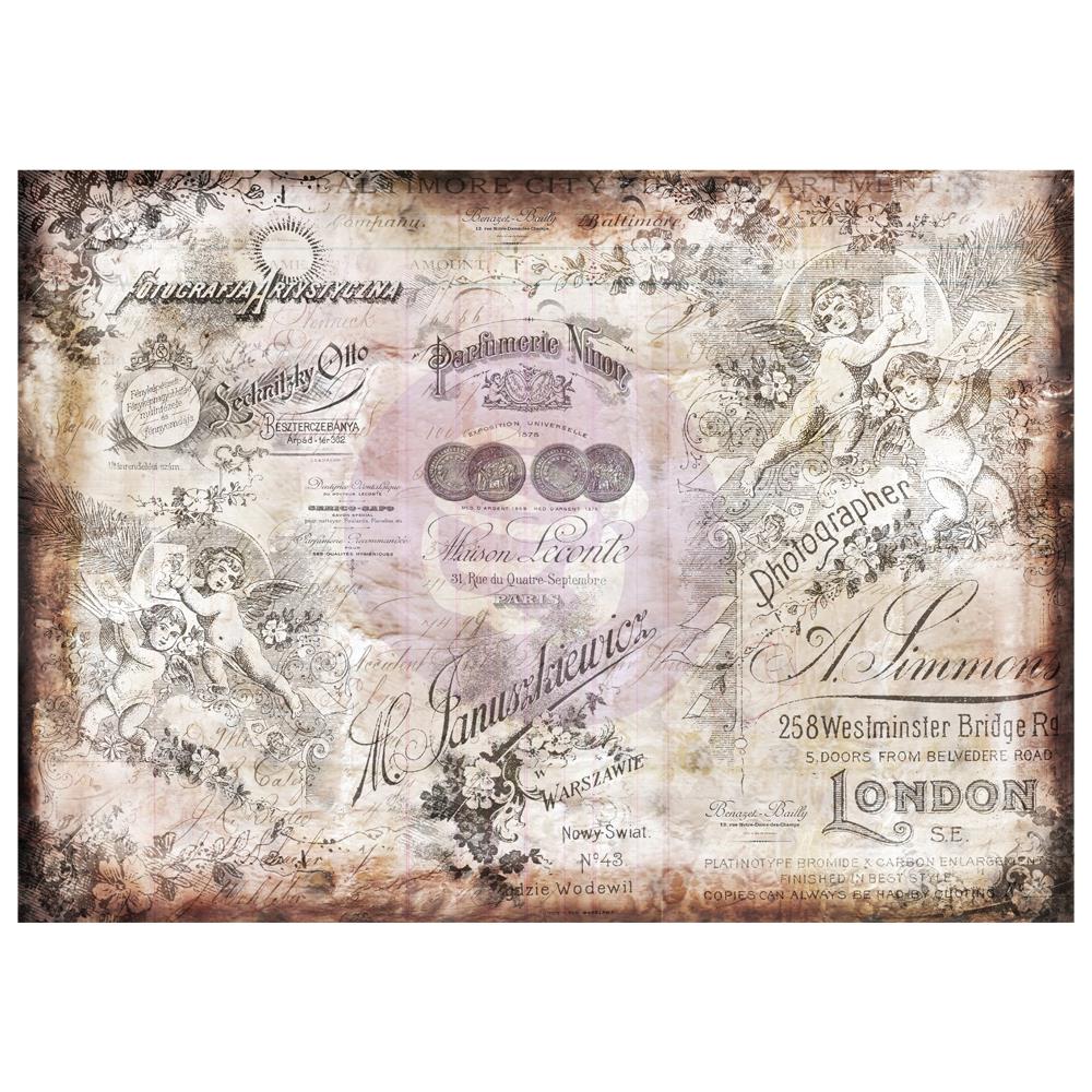 Finnabair Mixed Media Tissue Paper - Romantica