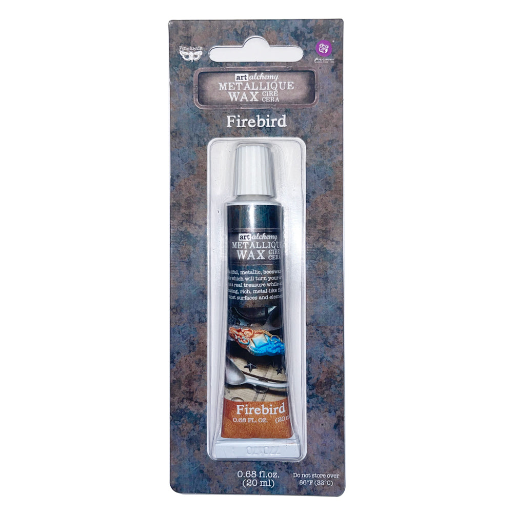 Finnabair Art Alchemy Antique Brilliance Wax - Firebird