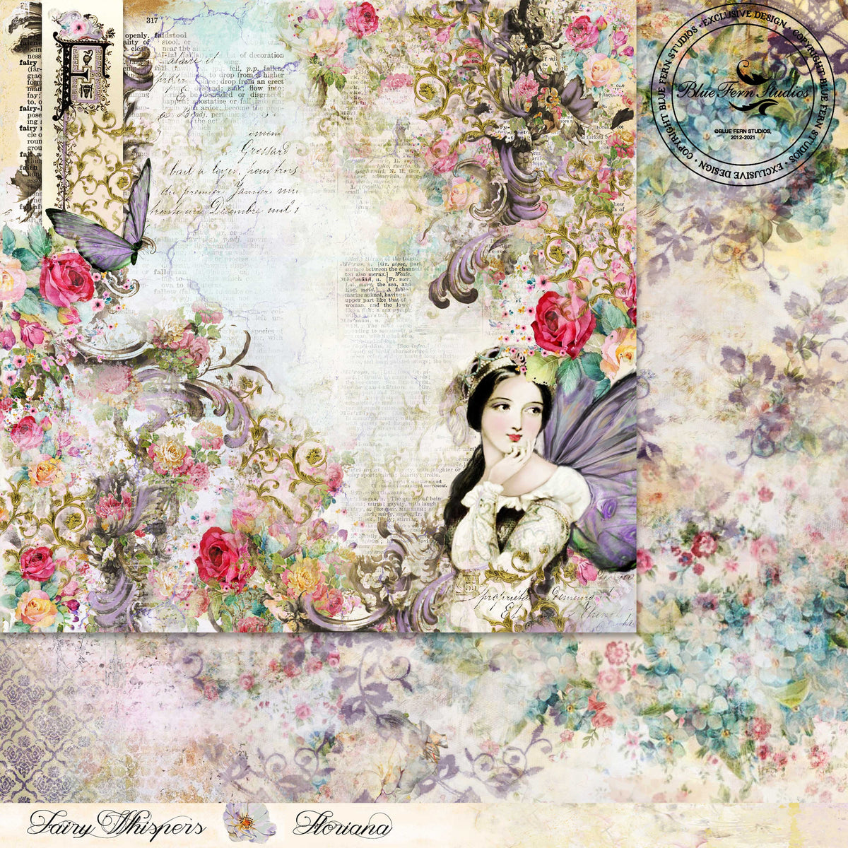 Fairy Whispers 12x12 Paper Pack - NOW SHIPPING