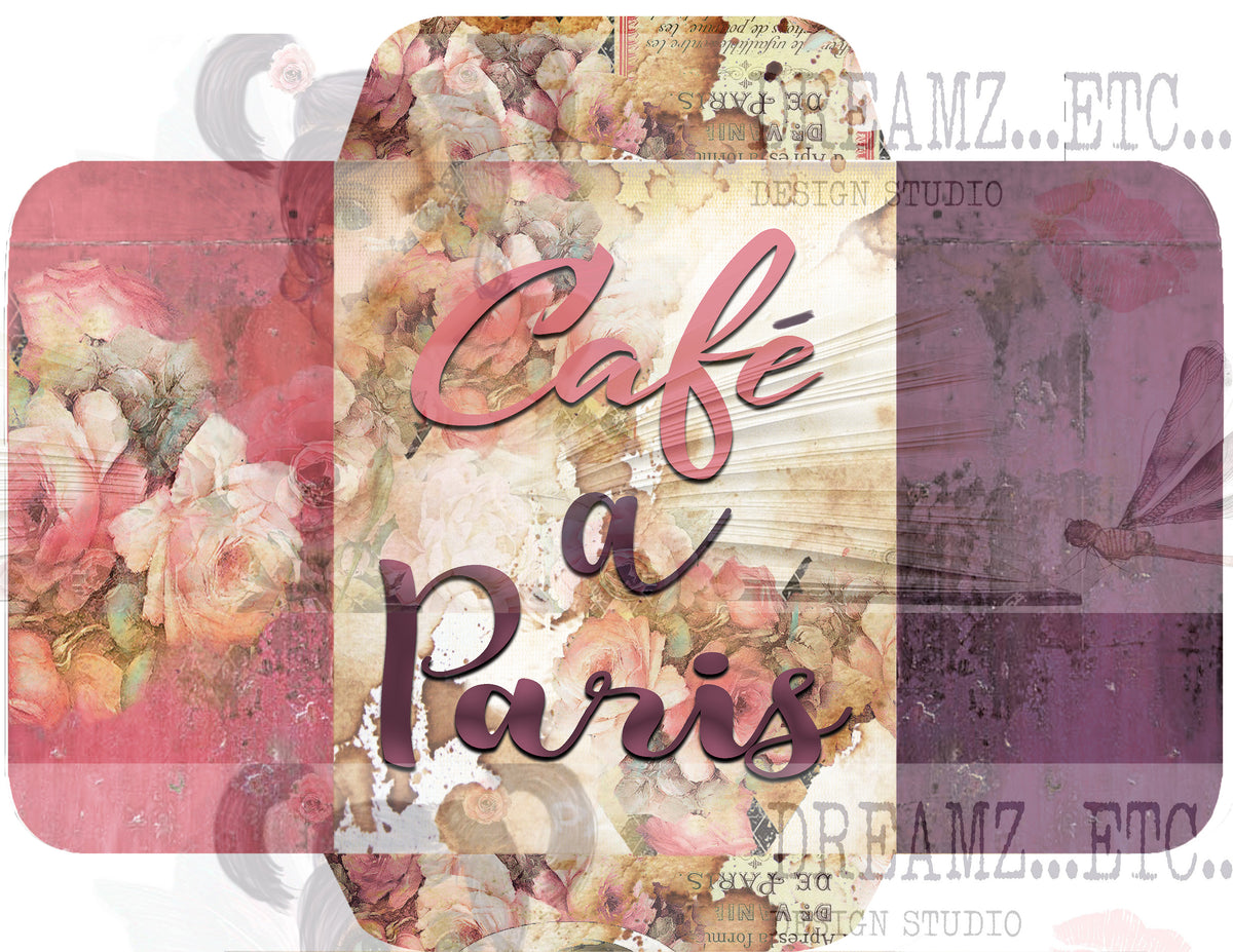 French Cafe - Digital Journal Kit - Bundle Pack