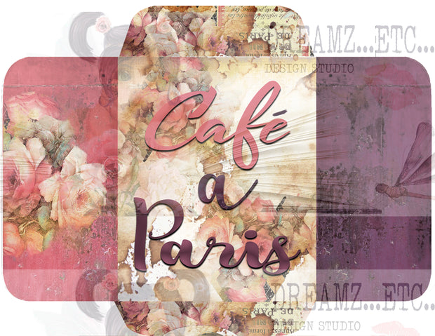 French Cafe - Digital Journal Kit - Bundle Pack
