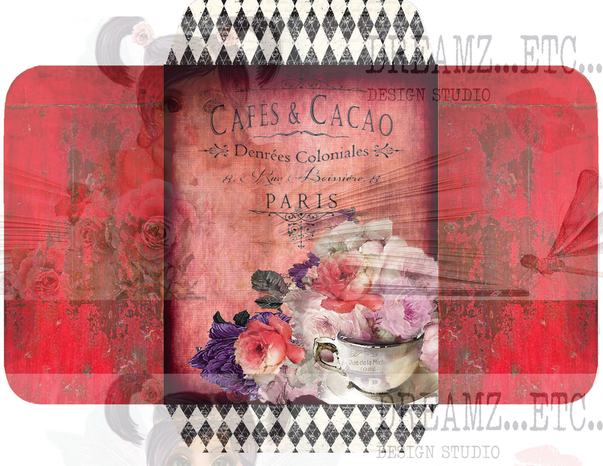 French Cafe - Digital Journal Kit - Bundle Pack
