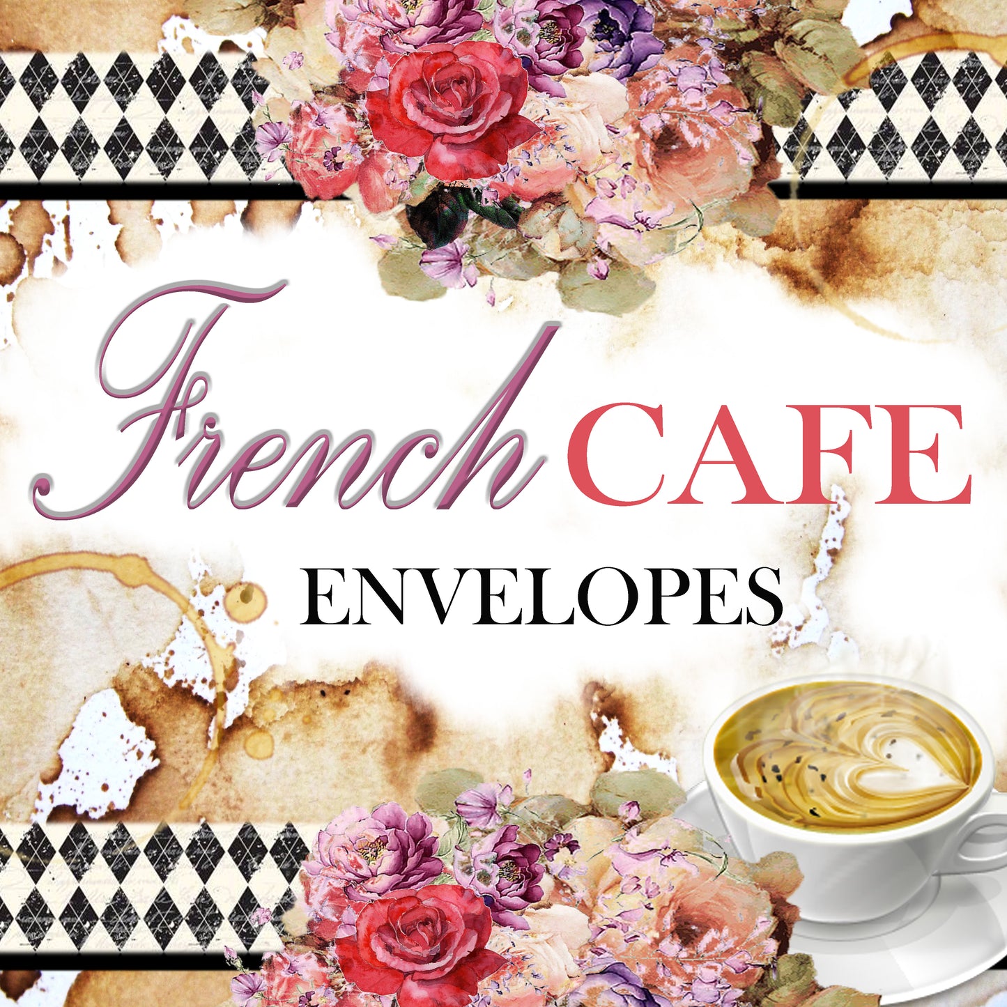 French Cafe - Digital Journal Kit - Bundle Pack