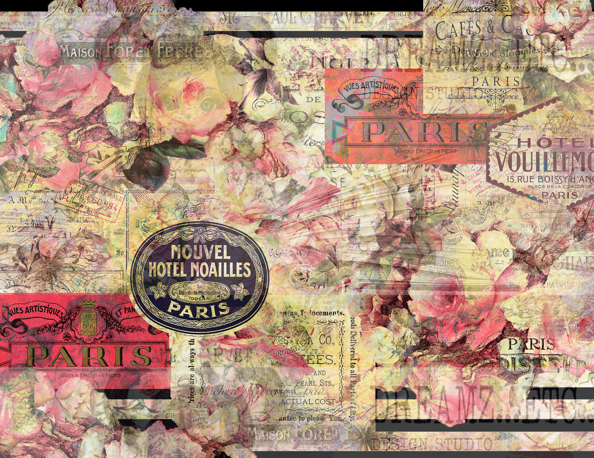 French Cafe - Digital Journal Kit - Bundle Pack
