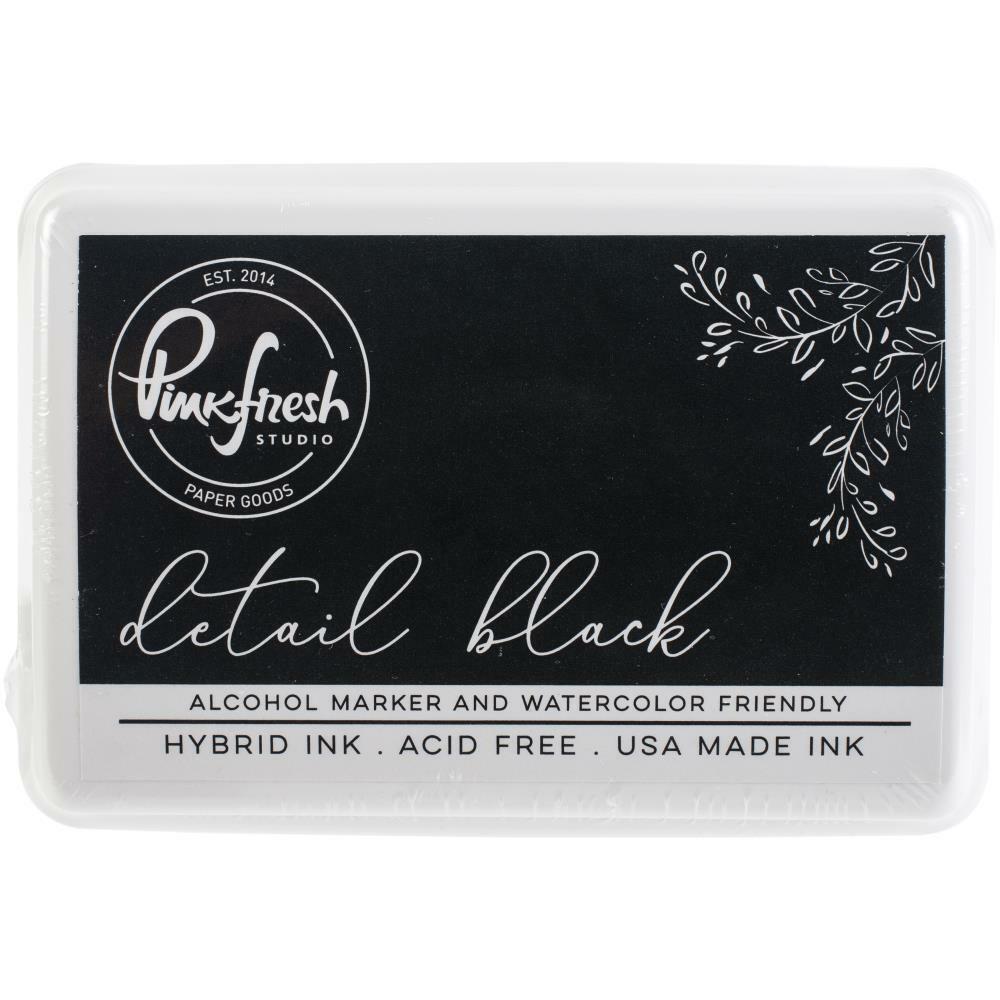 Pink Fresh Hybrid Ink Pad - Detail Black