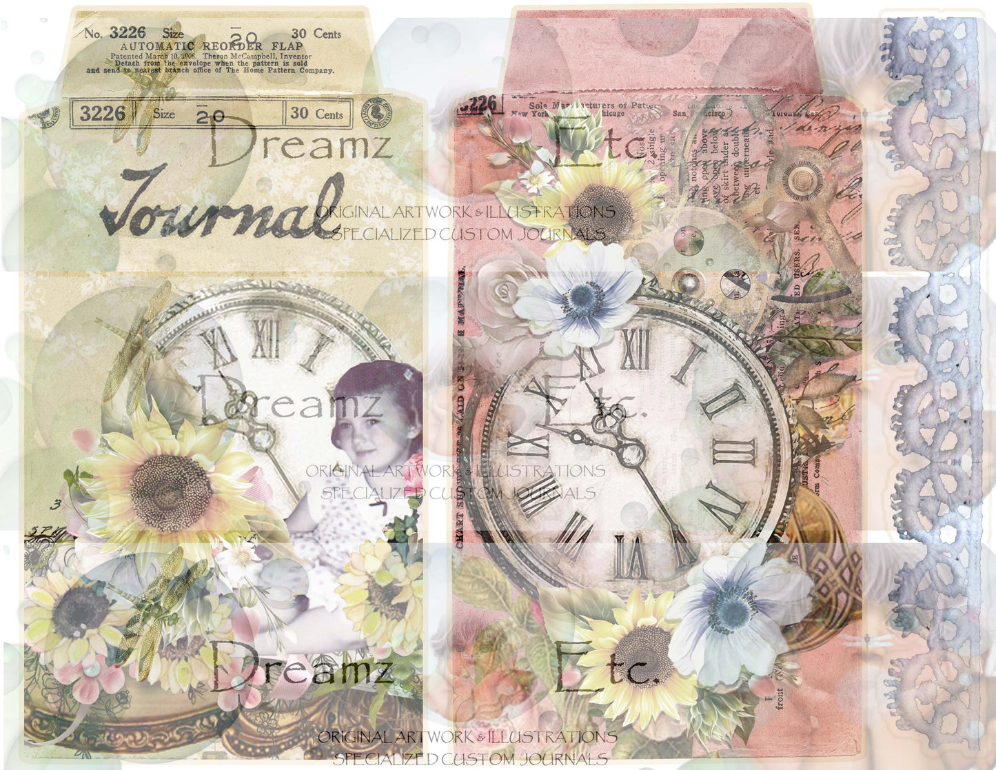 From Mom with Love - ENTIRE COLLECTION (Plus FREEBIES) - DIGITAL Journal Kit