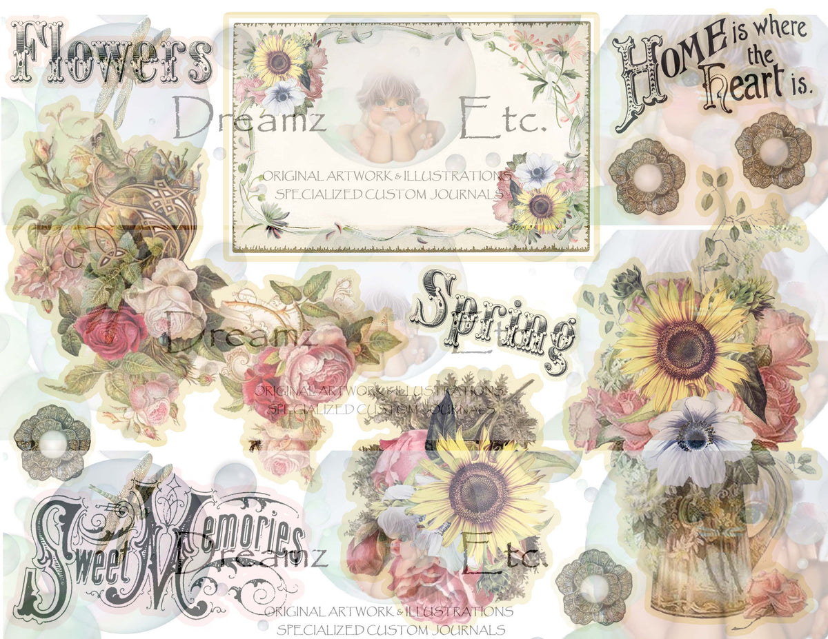 From Mom with Love - DIGITAL Journal Kit - PART 2