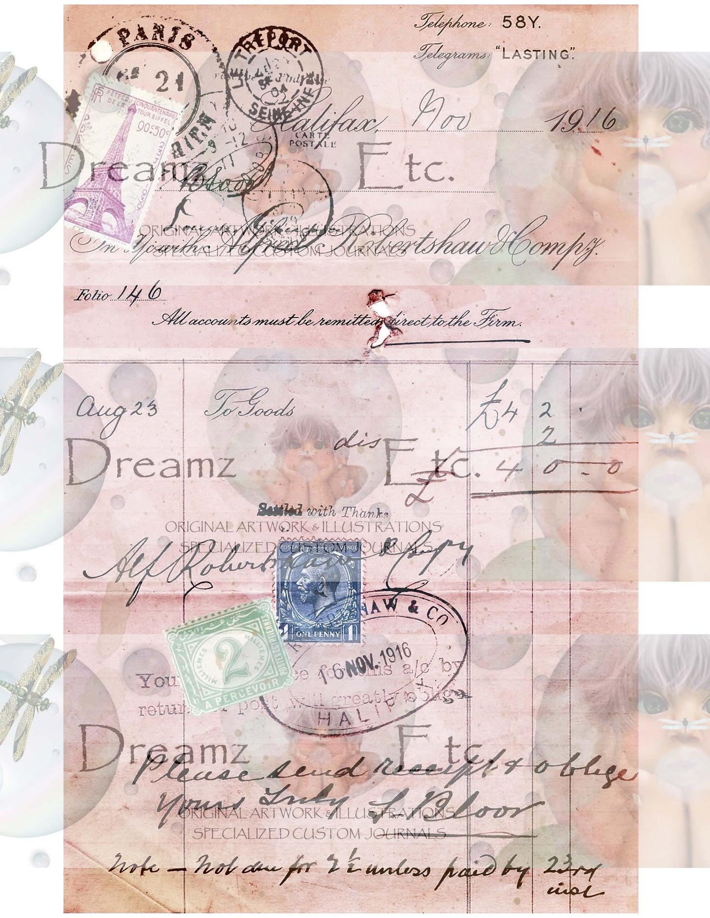 From Mom with Love - ENTIRE COLLECTION (Plus FREEBIES) - DIGITAL Journal Kit