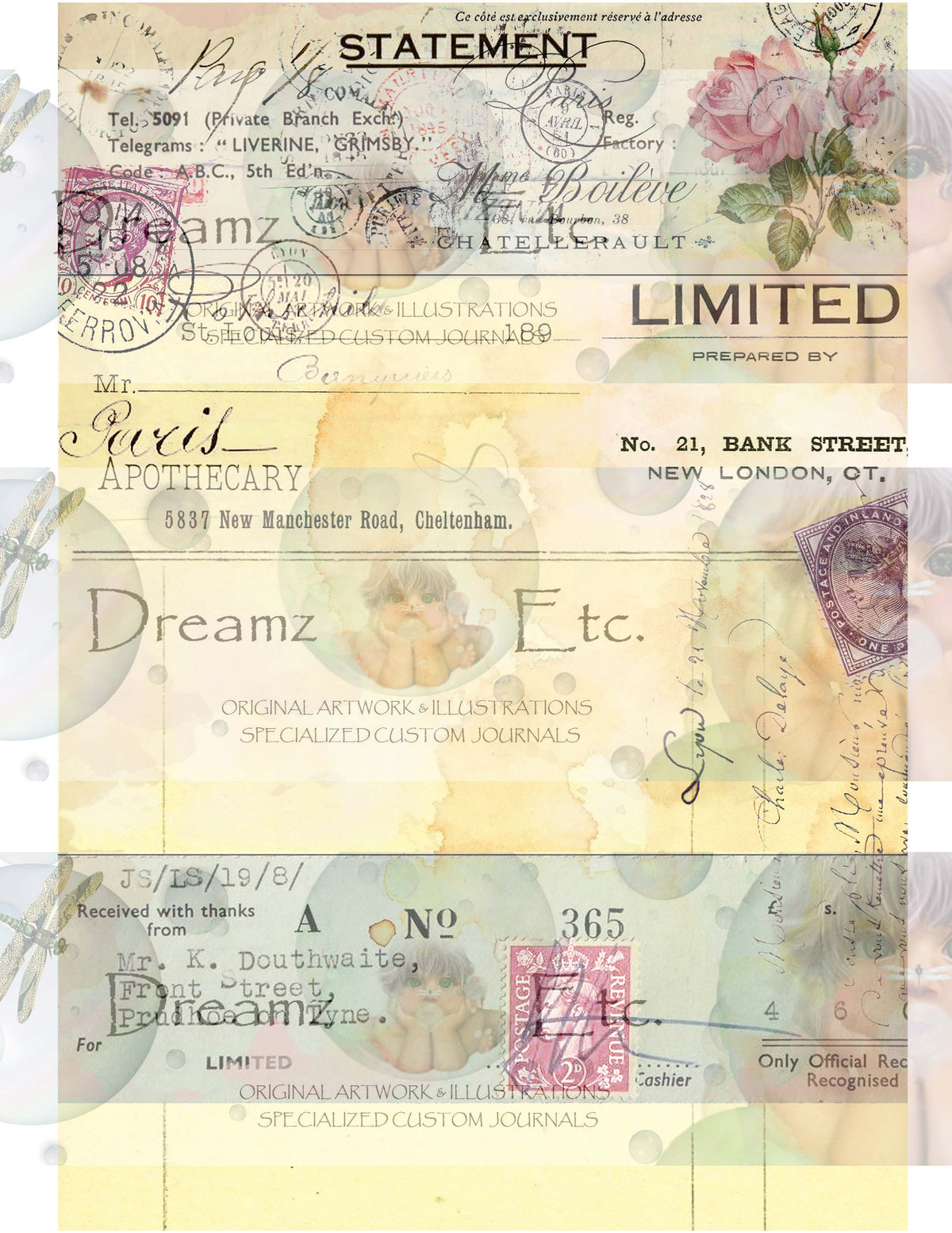 From Mom with Love - ENTIRE COLLECTION (Plus FREEBIES) - DIGITAL Journal Kit