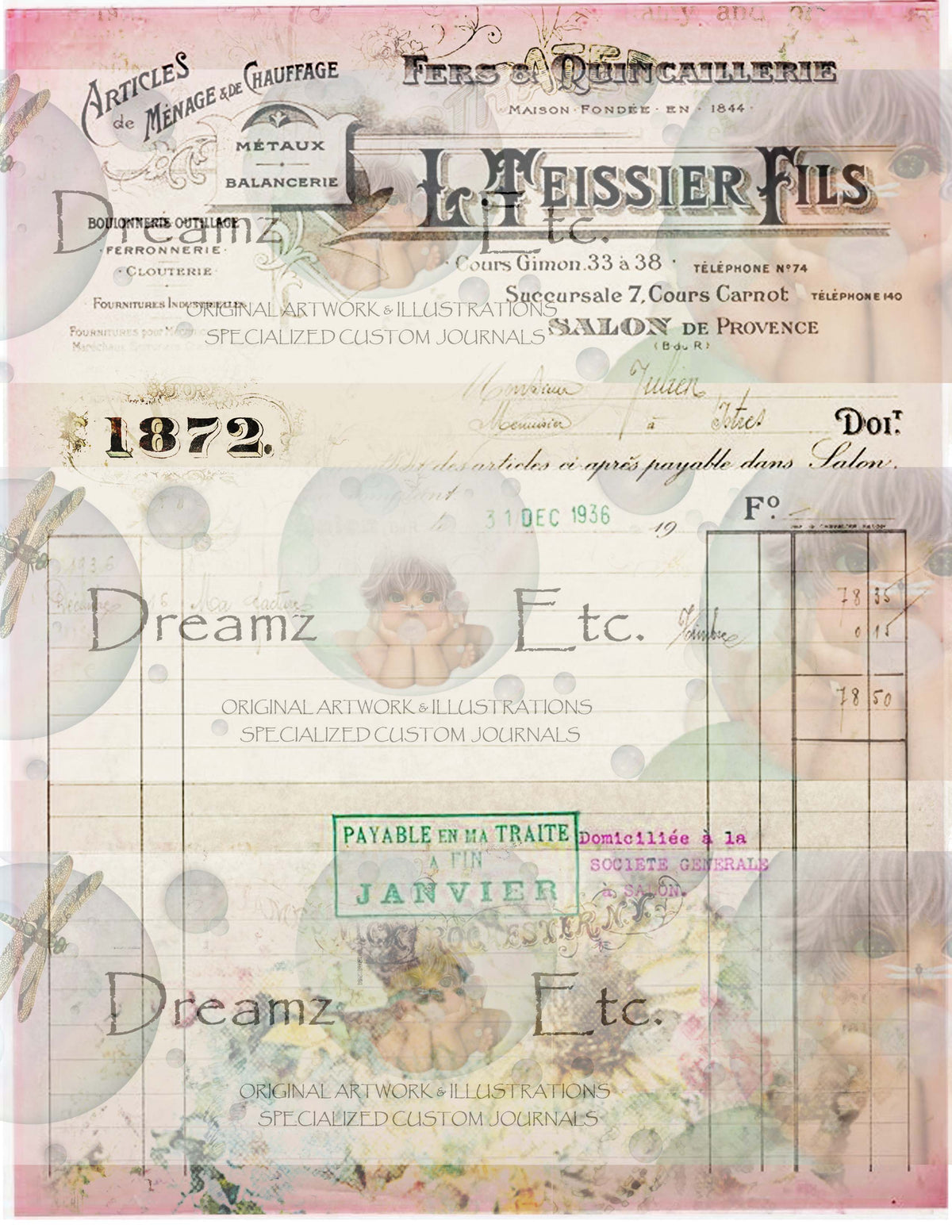 From Mom with Love - DIGITAL Journal Kit - PART 2