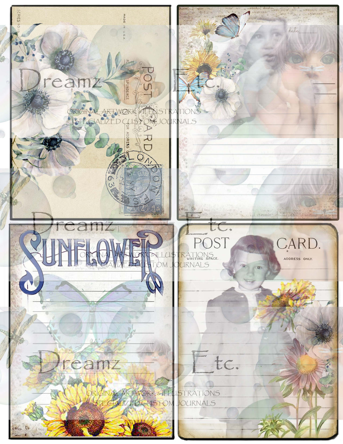 From Mom with Love - ENTIRE COLLECTION (Plus FREEBIES) - DIGITAL Journal Kit