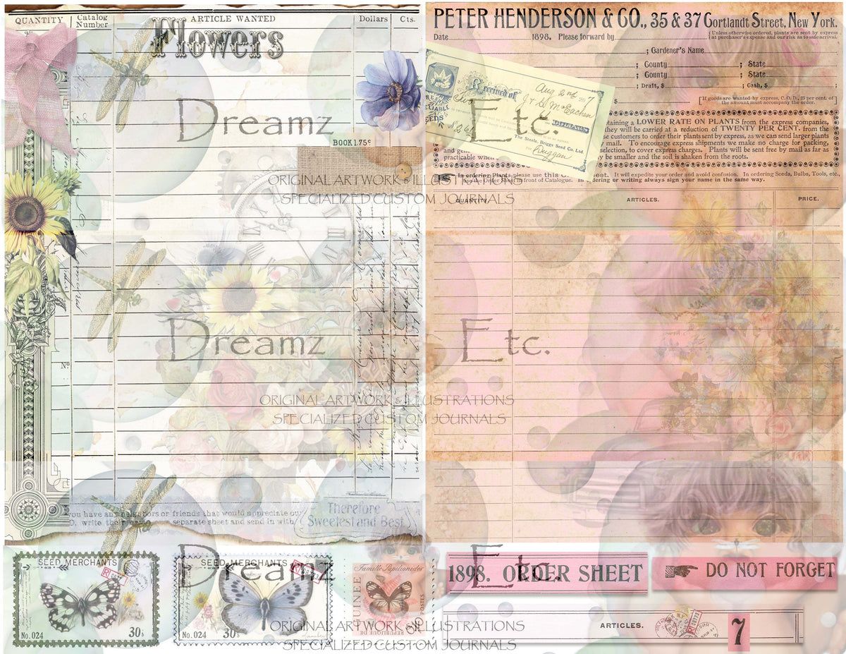 From Mom with Love - ENTIRE COLLECTION (Plus FREEBIES) - DIGITAL Journal Kit