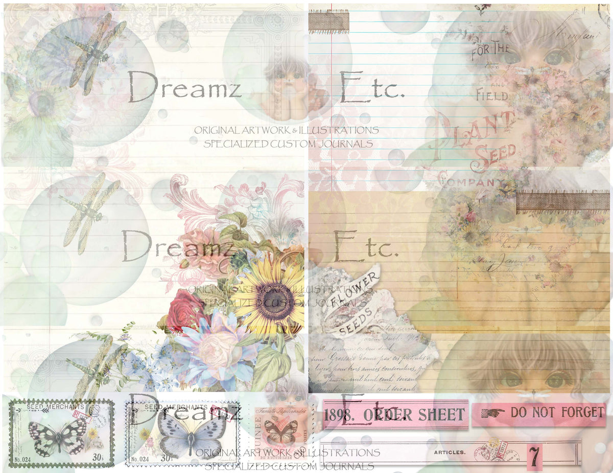 From Mom with Love - ENTIRE COLLECTION (Plus FREEBIES) - DIGITAL Journal Kit